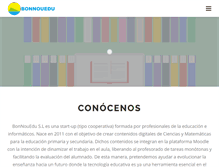 Tablet Screenshot of bonnouedu.com